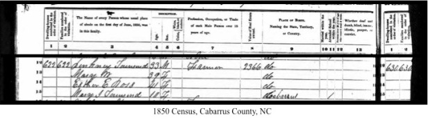 Henry Townsend 1850 Census